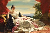 Winterhalter, Franz Xavier - Leonilla Princess of Sayn Wittgenstein Sayn